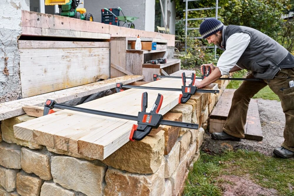 BESSEY EHKM06+EHKM12 (RS4PK) Комплект быстрозажимных струбцин (4шт)