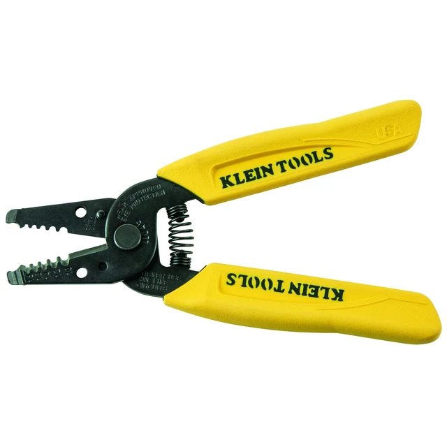 KLEIN TOOLS 11045 стриппер с кусачками для одножильного провода 10–18 AWG