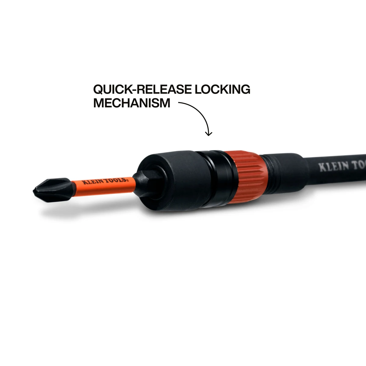 KLEIN TOOLS 31088 ударный удлинитель для бит 1/4", 152 мм, Dual-Lock