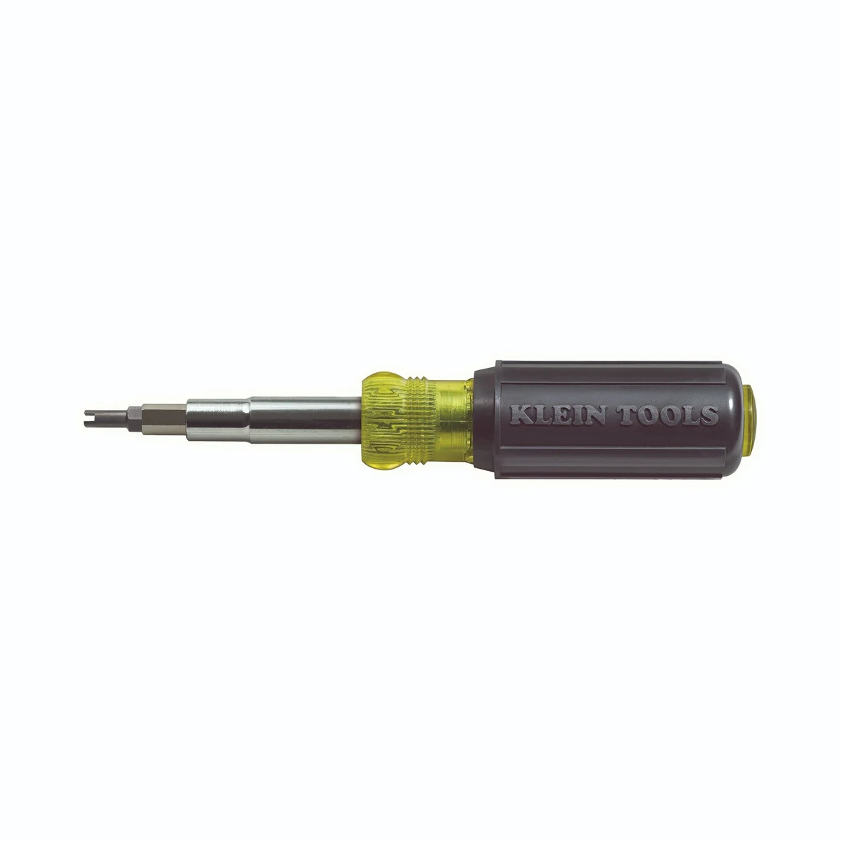 KLEIN TOOLS 32527 многофункциональная отвертка 11-в-1 для HVAC с насадками Schrader