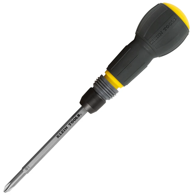 KLEIN TOOLS 32960A отвертка Fastbit Tru-Grip со сменным стержнем PH2 / SL 6 мм